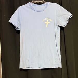 Light Blue 'Be The Light' T-Shirt